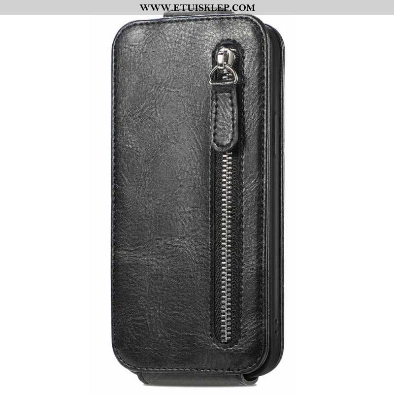 Etui Folio do Xiaomi 12 Lite Portfel Skórzany Futerał Pionowe Przerzucanie Z Portfelem